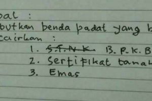 2 Jawaban ujian anak sekolah ini bikin guru pusing tujuh keliling