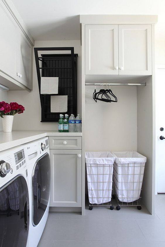 12 Inspirasi tempat mencuci dan menjemur pakaian, solusi rumah sempit