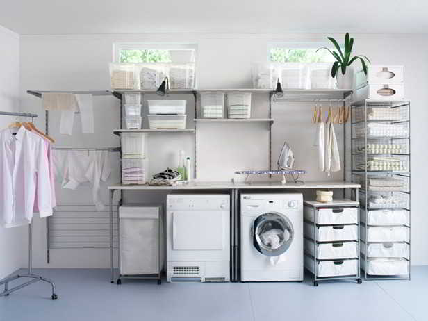 12 Inspirasi tempat mencuci dan menjemur pakaian, solusi rumah sempit