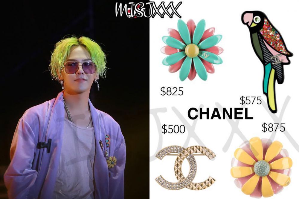 Dijuluki King of Fashion, yuk intip harga 14 outfit G-Dragon 'Bigbang'
