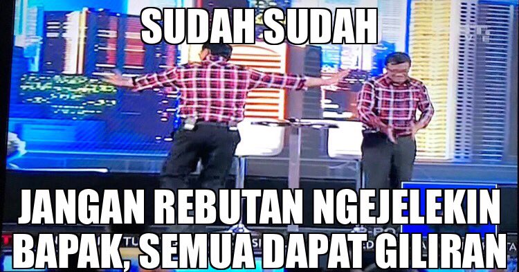 meme ahok debat © 2017 brilio.net