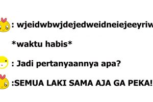 7 Pelesetan 'jadi pertanyaannya apa?' ini bikin cekikikan sendiri