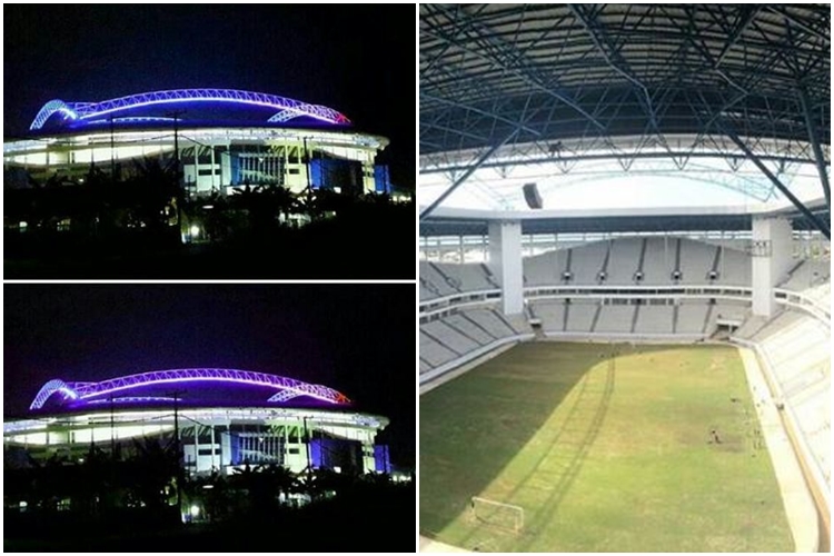 Indonesia punya stadion yang saingi markas Arsenal, ini 10 fotonya