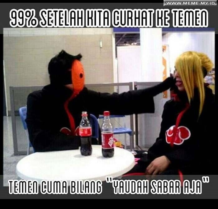 Meme ciri sabar © 2017 Istimewa Meme ciri sabar © 2017 Istimewa