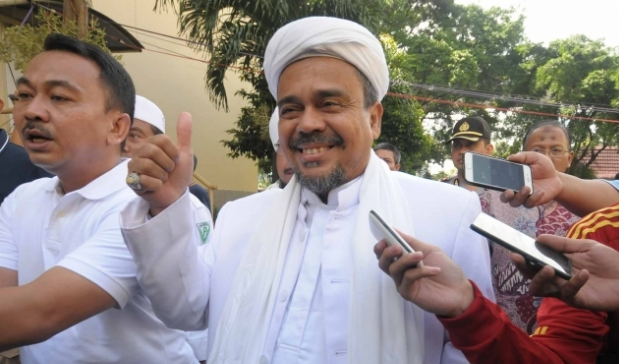 Habib Rizieq ditetapkan jadi tersangka penodaan Pancasila