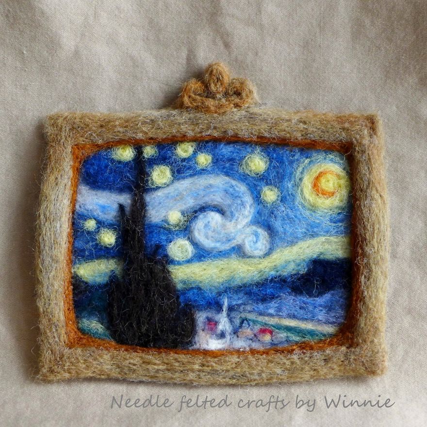 furnitur mini dari wol © 2017 boredpanda.com