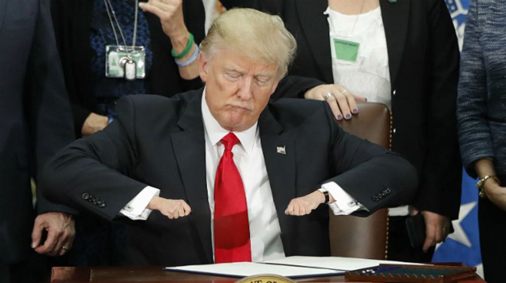 editan Donald Trump © 2017 distractify.com editan Donald Trump © 2017 distractify.com