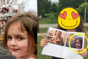 Ingat gadis yang senyum saat kebakaran? Begini 15 fotonya saat dewasa