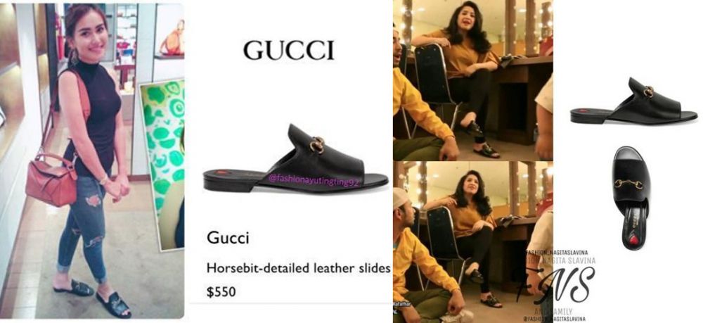 sepatu sama Ayu Ting Ting Nagita © 2017 istimewa sepatu sama Ayu Ting Ting Nagita © 2017 istimewa