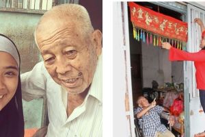 Kisah toleransi gadis berhijab dan kakek renta ini sangat inspiratif