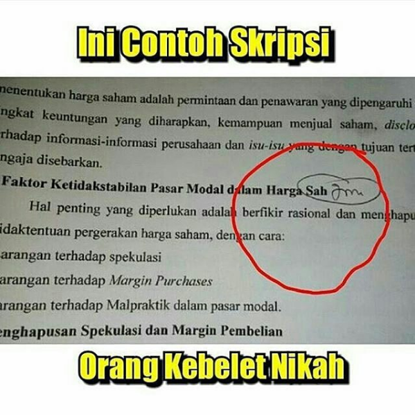 meme mahasiswa semester akhir © 2017 istimewa