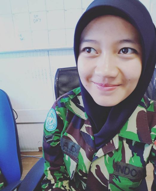 ismi arum pasukan perdamaian pbb © 2017 instagram ismi arum pasukan perdamaian pbb © 2017 instagram