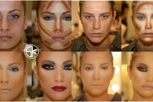 15 Foto ini tunjukkan kalau contouring ampuh ubah wajah seseorang