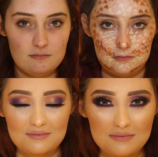 15 Foto ini tunjukkan kalau contouring ampuh ubah wajah seseorang