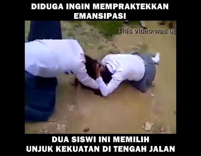 meme emansipasi ini nyindir sekaligus bikin ngakak © 2017 berbagai sumber