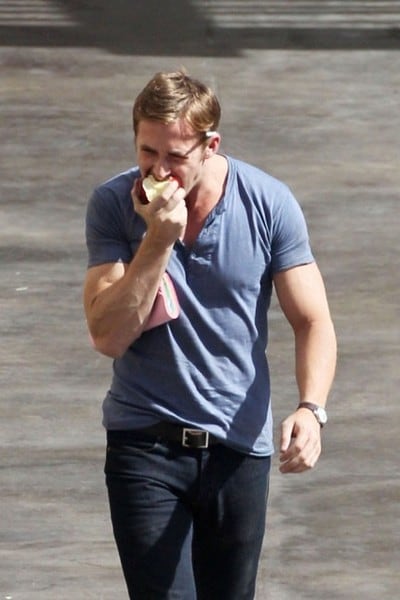 selebritis Hollywood saat makan © 2017 berbagai sumber