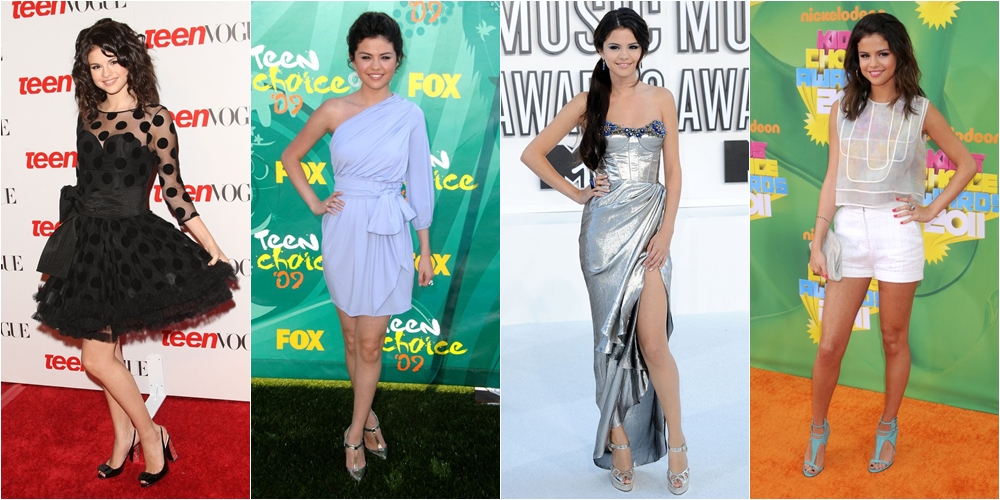 10 Transformasi Selena Gomez, dari bocah polos hingga makin cantik