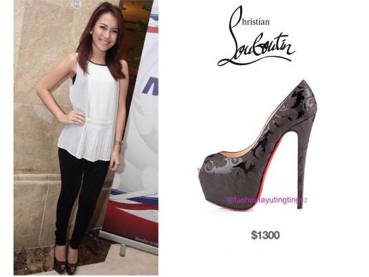 high heels Ayu Ting Ting © 2017 instagram.com/fashionayutingting92 high heels Ayu Ting Ting © 2017 instagram.com/fashionayutingting92