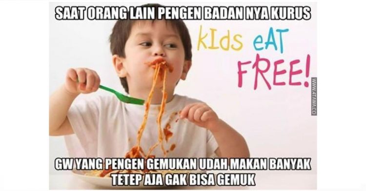 10 Meme Gagal Gemuk Pas Buat Kamu Yang Makan Banyak Tapi Tetap
