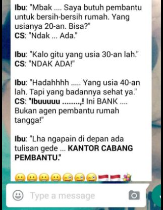 percakapan minta tolong ini bikin gemes sekaligus ngakak © 2017 berbagai sumber