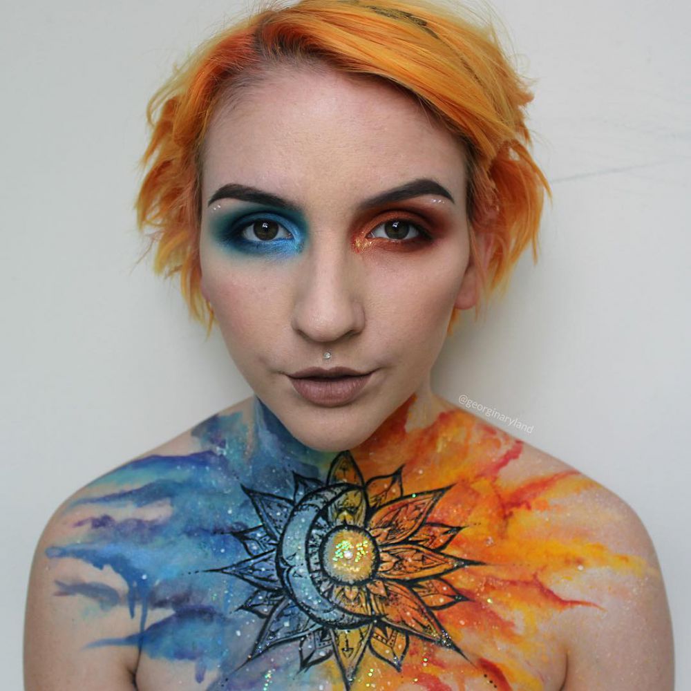 11 Body painting menakjubkan ini kerennya memesona