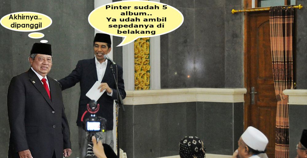 7 Meme netizen sindir SBY ingin bertemu Jokowi ini kocak banget
