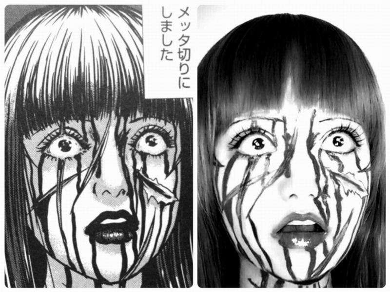 10 Cosplay tema horor Jepang ini hasilnya serem banget, berani lihat?