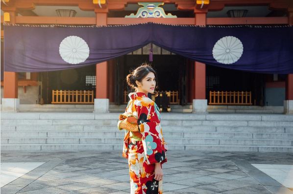 artis cantik pakai baju khas jepang © 2017 istimewa artis cantik pakai baju khas jepang © 2017 istimewa