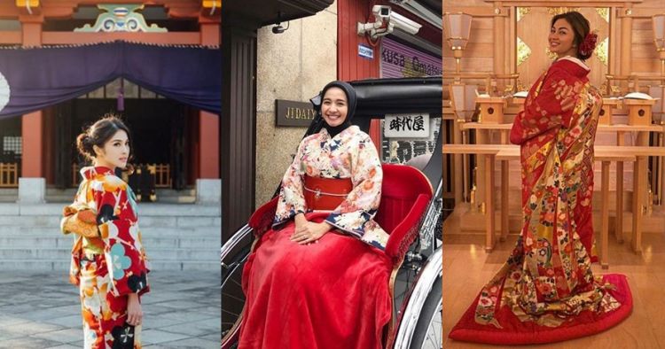 Wow 7 artis Indonesia  ini makin cantik kenakan baju  khas  