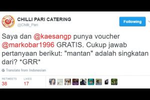 10 Jawaban kuis dari Gibran & Kaesang soal singkatan mantan ini ngocol