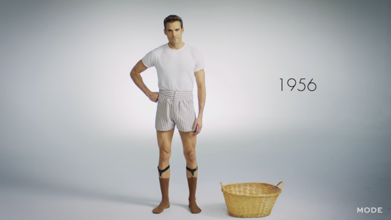 Ini 11 foto  transformasi celana  dalam pria  sejak 100 tahun 