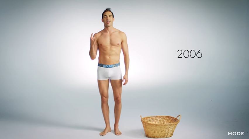 Ini 11 foto transformasi celana dalam pria sejak 100 tahun lalu