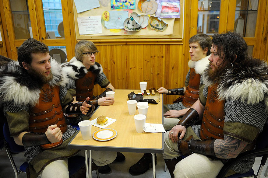 12 Foto fenomenal Festival Viking di Skotlandia, epik abis