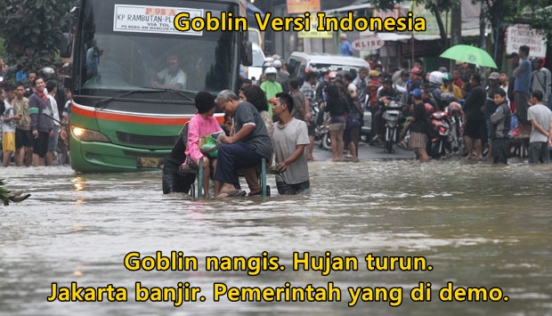 13 Meme kocak 'Goblin versi Indonesia' ini bikin tersenyum kecut