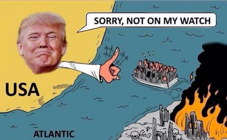10 Meme kocak ini sindir kebijakan Donald Trump
