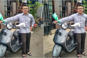Kisah Windra keliling Jakarta 4 hari 4 malam demi Vespa Rp 40 jutaan