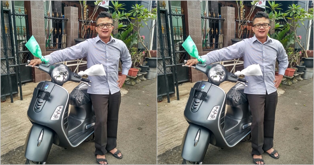 Kisah Windra keliling Jakarta 4 hari 4 malam demi Vespa Rp 40 jutaan