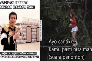 12 Meme 'Benteng Takeshi' ini siap ajak kamu bernostalgia