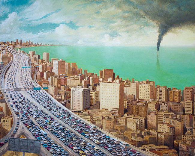 15 Ilustrasi distopia ini gugah kamu kembali pikirkan masa depan Bumi