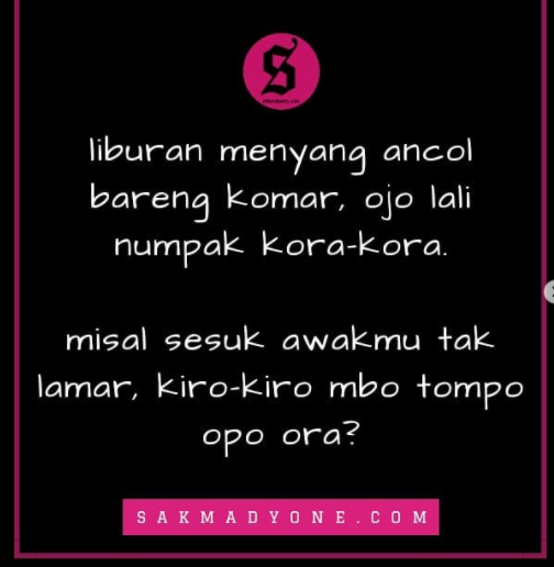 45 Pantun Jawa ini siap bikin kamu ketawa sekaligus baper