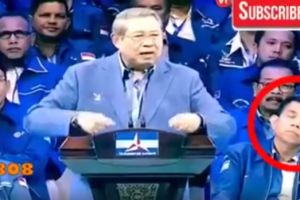 Netizen bela Sekjen Demokrat tertidur saat SBY pidato, itu manusiawi