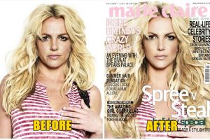 18 Foto seleb asli vs poster, buktikan pesona keren butuh Photoshop