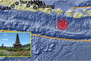 Gempa bumi berkekuatan 5,2 skala Richter guncang Pulau Bali