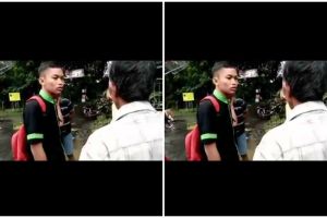 Bentak orang tua setelah kecelakaan, pemuda ini akhirnya minta maaf