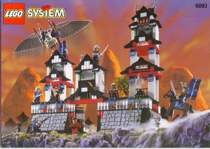 7 Karya seni dari lego ini berbentuk kastil terkenal di Jepang
