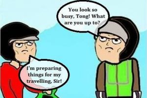 14 Obrolan Si Otong & Pak Polisi pakai Bahasa Inggris ini kocak banget