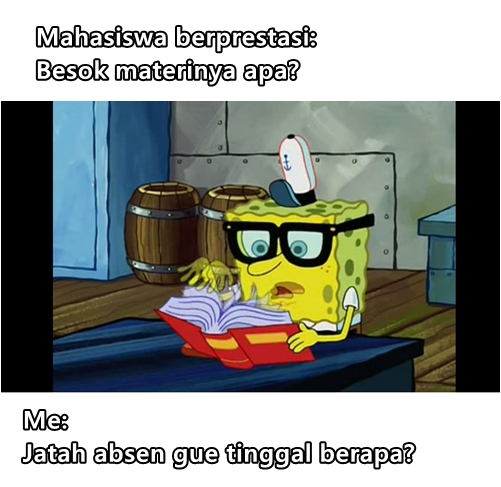meme mahasiswa berprestasi vs me © 2017 brilio.net