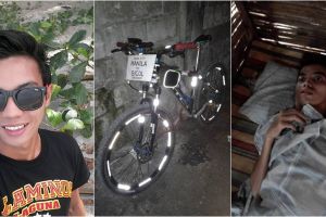 Kisah pria kayuh sepeda 600 Km demi bertemu kakaknya ini berujung haru