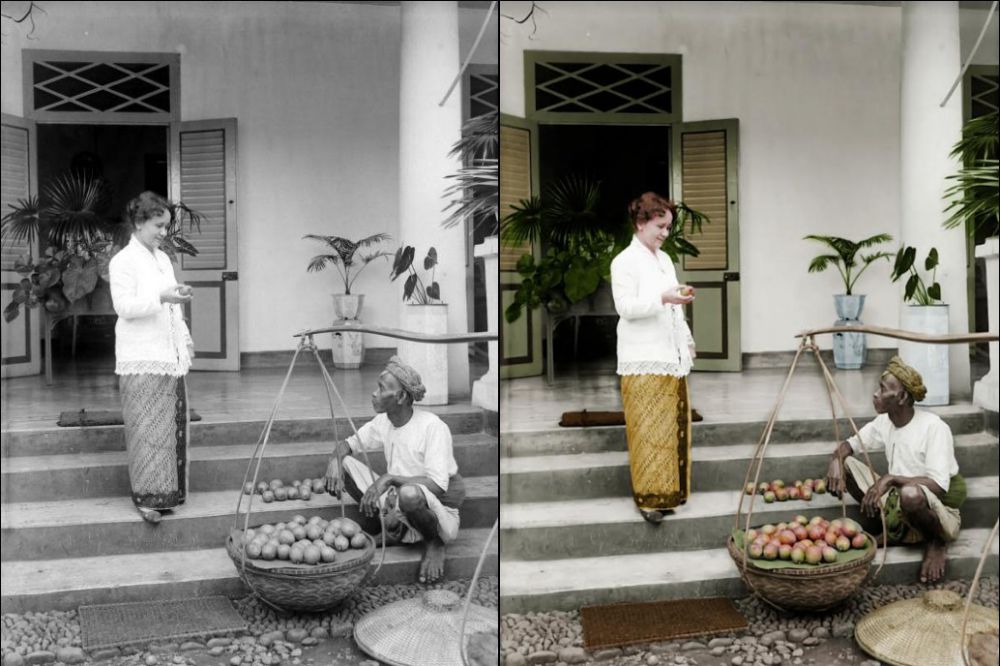 14 Foto restorasi Indonesia zaman baheula, hasilnya wow banget