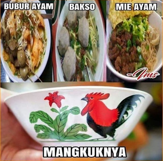10 Meme kebiasaan makan orang Indonesia ini uniknya tak ada lawan